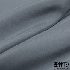Voile organza de soie fluide uni blanc naturel petite laize