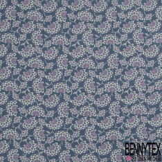Coupon 3m fibranne coton viscose paschmina rayure verticale blanc optique fond éclipse totale