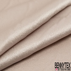 Crêpe Polyester envers satin de luxe bleu très vif petite laize