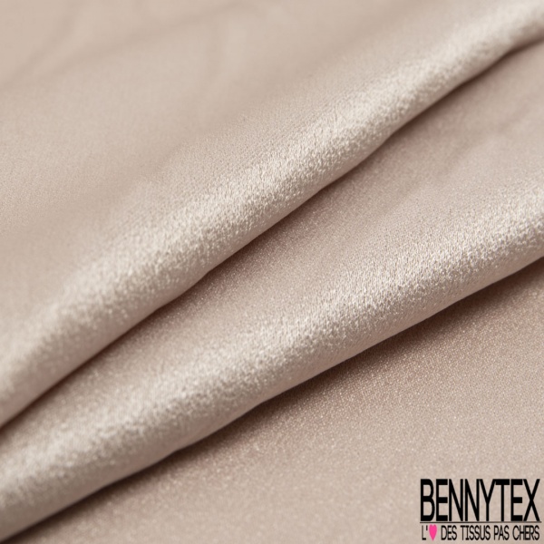 Crêpe Polyester envers satin de luxe bleu très vif petite laize