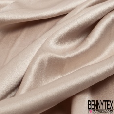 Crêpe Polyester envers satin de luxe bleu très vif petite laize