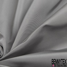 Taffetas de soie mini ottoman rigide uni marine