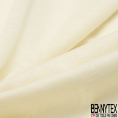 Jersey voile coton uni noir