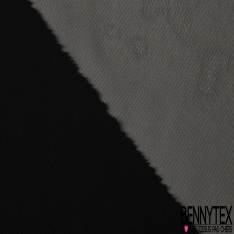 Mousseline de soie georgette uni pétale de rose