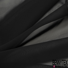 Mousseline de soie georgette uni pétale de rose