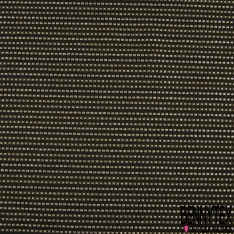 Jacquard polyester coton motif petite coeur beige et rose fond ottoman blanc optique