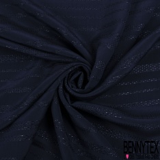 Crêpe de soie lamé texturé haute couture chiné blanc naturel lurex cuivre