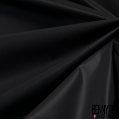 Tissu coupe-vent imperméable uni marine