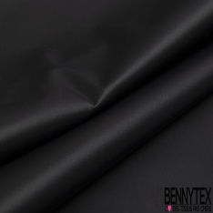 Tissu coupe-vent imperméable uni noir