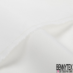 Organza de soie uni bleu roi
