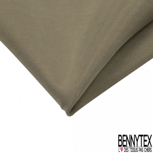Coupon 3m Doublure polyester jacquard ton sur ton beige chaud