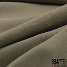 Coupon 3m Doublure polyester jacquard ton sur ton beige chaud