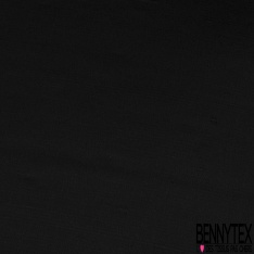 Bi stretch polyester élasthanne uni noir