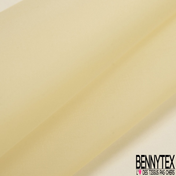 Organza de soie uni encens