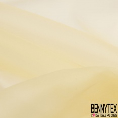 Organza de soie uni encens