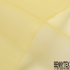 Organza de soie uni coquille d'oeuf
