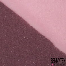 Mousseline de soie uni ultra violet