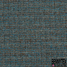 Tweed natté haute couture noir olive noir orange brûlé kaki blanc lurex or