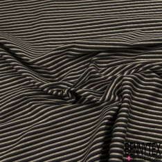 Jacquard ottoman fushia noir
