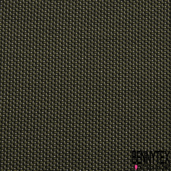 Jacquard plumetis rose fond noir