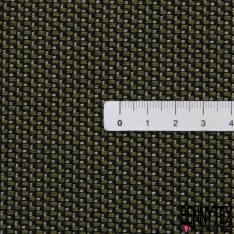 Jacquard plumetis rose fond noir