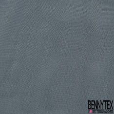 Coupon 3m mousseline georgette uni vert alpin
