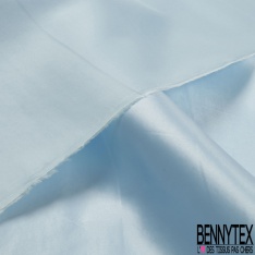 Satin polyester viscose uni noir