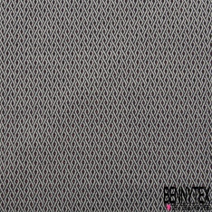 Jacquard effet paillette lurex or fond rouge