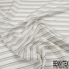 Doublure bemberg sergé acétate viscose uni taupe tout simple