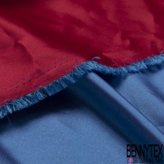 Satin polyester viscose uni ciel