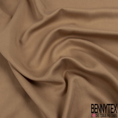 Coupon de 3m de Cupro viscose uni biche des bois