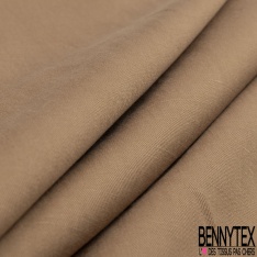 Coupon de 3m de Cupro viscose uni biche des bois