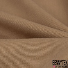 Coupon de 3m de Cupro viscose uni biche des bois