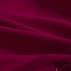 Coupon 3m Crêpe polyester uni noir mat