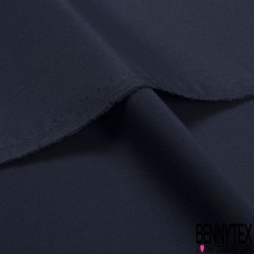 Coupon 3m Doublure polyester uni café noir