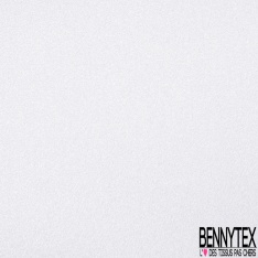 Satin polyester viscose uni ciel