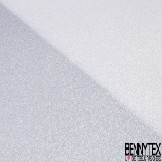 Satin polyester viscose uni ciel