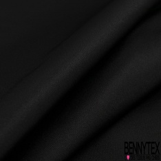 Coupon 3m Twill méga duchesse polyester uni blanc discret