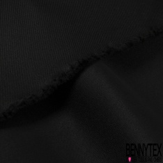 Coupon 3m Twill méga duchesse polyester uni blanc discret