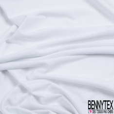 Coupon 3m maille crêpée fine uni noir