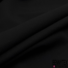 Drap de laine sauvage bleu nuit petite laize