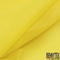 Coupon Organza de soie uni jaune or