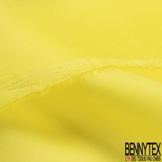 Coupon Organza de soie uni jaune or