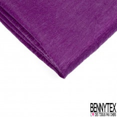 Coupon 2m50 organza de soie lancé découpé strie noir fond rayure horizontale chinée blanc rose