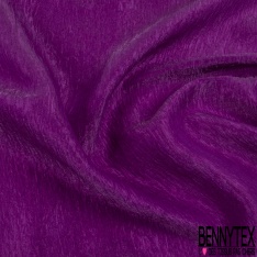 Coupon 2m50 organza de soie lancé découpé strie noir fond rayure horizontale chinée blanc rose