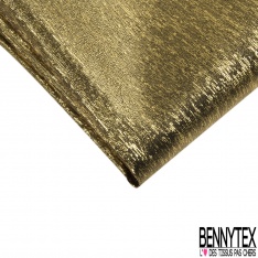 Taffetas organza de luxe jacquard imprimé maisons ton vert
