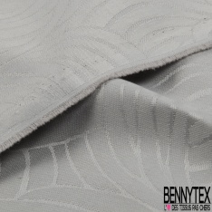 Polyester jacquard ton sur ton nappe couleurs corail