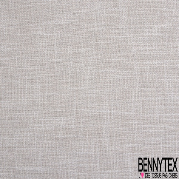 Toile coton épaisse satinée uni céleste