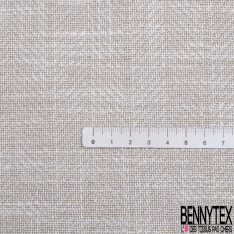 Toile coton épaisse satinée uni céleste