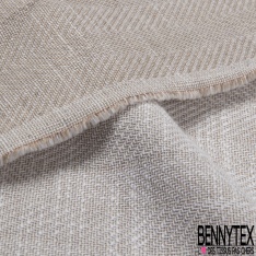 Toile coton épaisse satinée uni céleste